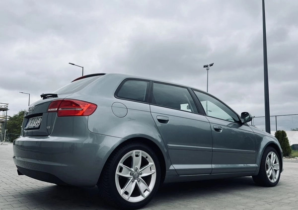 Audi A3 cena 26999 przebieg: 219000, rok produkcji 2009 z Złocieniec małe 529